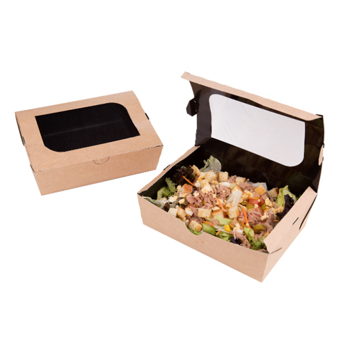 ENSALADERA 1000 KRAFT - línea TAKE AWAY - Papel Plast Pack S.L